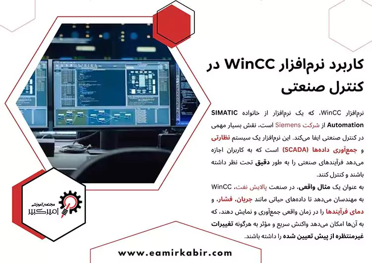کاربرد نرم‌افزار WinCC در کنترل صنعتی