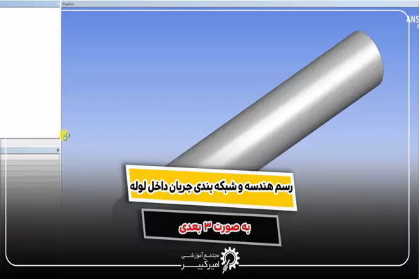 رسم هندسه و شبکه بندی در فلوئنت