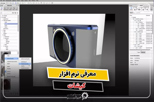 تصویر معرفی نرم افزار کیشات