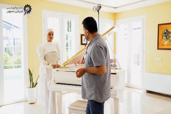نورپردازی در آموزش عکاسی عروس